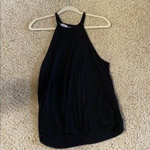 Black cut out back tank top from tobi